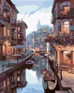 Painting by Numbers - Venetian Night, 40x50 cm, stretched canvas on frame - Painting by Numbers
