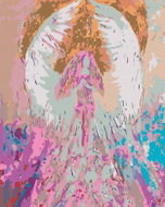 Painting by Numbers - Angels by Lenka - Confidence angel, 80x100 cm, without frame and without canva - Painting by Numbers