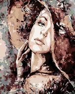 Painting by Numbers - Dreamy, 40x50 cm, without frame and without turning off the canvas - Painting by Numbers