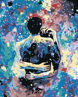Painting by Numbers - Colourful Embrace, 40x50 cm, without frame and without switching off the canva - Painting by Numbers