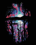 Painting by Numbers - Dark Night at the Lake, 40x50 cm, without frame and without turning off the ca - Painting by Numbers
