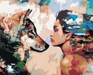 Painting by Numbers - From Eye to Eye, 50x40 cm, stretched canvas on frame - Painting by Numbers