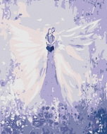 Painting by Numbers - Angels by Lenka - Embrace angel, 40x50 cm, stretched canvas on frame - Painting by Numbers