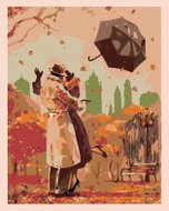 Painting by Numbers - Autumn Romance, 80x100 cm, without frame and without switching off the canvas - Painting by Numbers