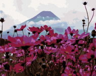 Painting by Numbers - Meadow Flowers in the Mountains, 100x80 cm, stretched canvas on frame - Painting by Numbers