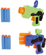 Teddies Pistol 2 pcs + Foam Cartridges 6 pcs - Toy Gun