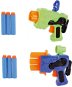 Teddies Pistol 2 pcs + Foam Cartridges 6 pcs - Toy Gun