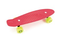 Teddies Skateboard – pennyboard – červený - Penny board