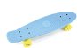 Teddies Skateboard - pennyboard - modrá barva - Penny board