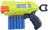 Teddies Pistol for Foam Bullets + 6 pcs of Bullets - Toy Gun