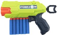 Teddies Pistole für Schaumstoffkugeln + 6 Stück Kugeln - Spielzeugpistole
