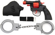 Teddies Capsule Gun 8 Shots with Case and Handcuffs - Toy Gun