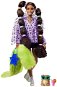 Barbie Extra - In Polka Dot Blouse with Braids - Doll