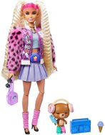 Barbie Extra - szőke rakott miniszoknyában - Játékbaba