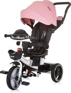 CHIPOLINO Tricycle with canopy Be Active 2in1 Pink Linen - Tricycle