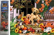 NORIMPEX Autumn fun 30 × 40 cm - Diamond Painting