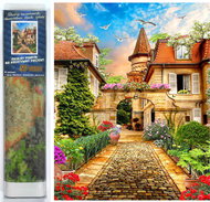 NORIMPEX Old Town 30 × 40 cm - Diamond Painting