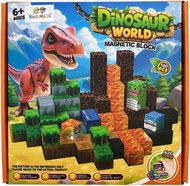 Norimpex Magnetická stavebnice Svět dinosaurů 100 ks - Building Set