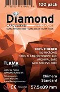 TLAMA games Obaly na karty Diamond Orange: Chimera Standard, 200 ks, 57,5 × 89 mm - Card Case