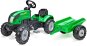 Falk Green traktor s vozíkem 2052L - Pedal Tractor 