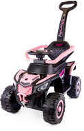 Mamido Speed MT280 Children's electric scooter, 3-in-1 car with guide bar pink - Balance Bike