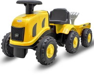 BABY MIX Benny Kids' Ride-On Tractor with Trailer, Yellow - Balance Bike
