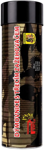 Pyromoravia Red smoke grenade with friction igniter Main image Pyromoravia Red smoke grenade with friction igniter - Fireworks - Main image