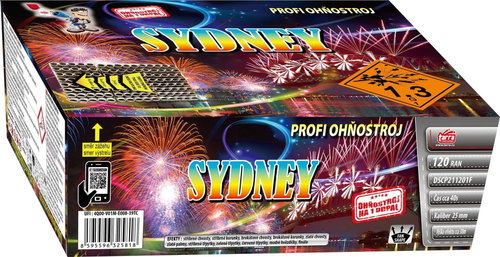 TARRA Profi composite fireworks sydney 120 shots - Fireworks - Main image