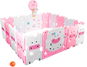 AGA4KIDS Dětská ohrádka 180 × 200 × 64 cm růžová - Ohrádka pro děti
