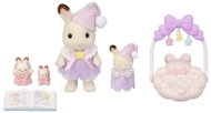 Sylvanian Families Chocolate Sleeping Sibling Rabbits - Figure
