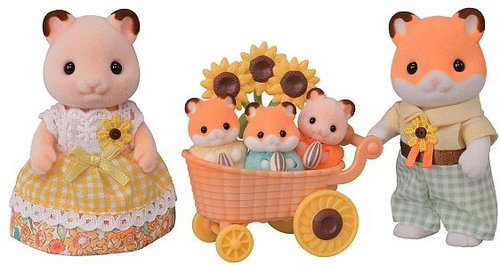 Sylvanian Families Hamster Family - Figure - Main image