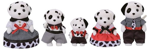 Sylvanian Families Dalmatian Family - 40th Anniversary Celebration Set - Figure - Main image