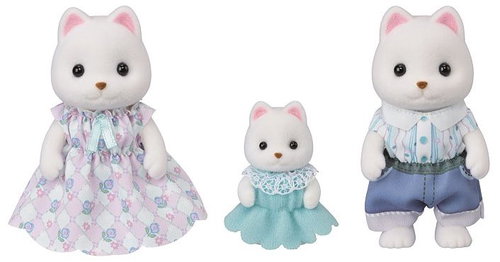 Sylvanian Families Pomeranian Dog Family Trio - Figure - Main image