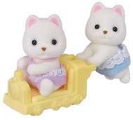 Sylvanian Families Pomeranian Twins Baby - Figure