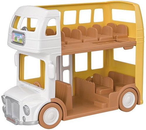 Sylvanian Families Double-Decker Nursery School Bus - Figure Accessories - Main image