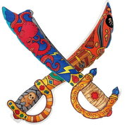 colourloon Inflatable colouring box Pirate set 2 pcs - Colouring Book