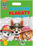 Paw Patrol obrovské plakáty k vybarvení - Colouring Book