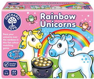 Orchard Toys Vzdělávací hra - Duhoví jednorožci - Desková hra