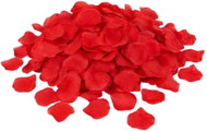 Partydeco Red Fabric Rose Petals, 300pcs - Confetti