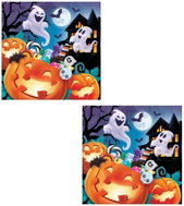 GUIRCA Pumpkin paper napkins - halloween - 33 × 33 cm - 40 pcs - Paper Napkins