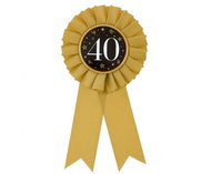 Birthday brooch - happy birthday - badge - 40 years - Party Accessories