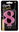 Numerals pink metallic 8 cm, 8