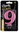 Numeral pink metallic 8 cm, 9