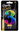 Cake candle numbers metallic, rainbow 8 cm, 3