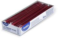 Wimex Conical candle 245 mm 10 pcs - burgundy - Candle