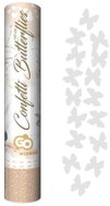 GoDan Shooting confetti 30 cm - white butterflies - Confetti