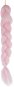 Soulima - Vlasy, kanelové syntetické vrkoče ombre ružové - Doplnok ku kostýmu