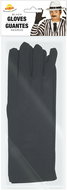 Guirca Gloves short, black - Costume Accessory