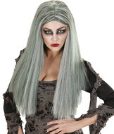 Widmann Witch's grey wig long - Wig