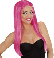 Widmann Pink long ladies wig - Wig